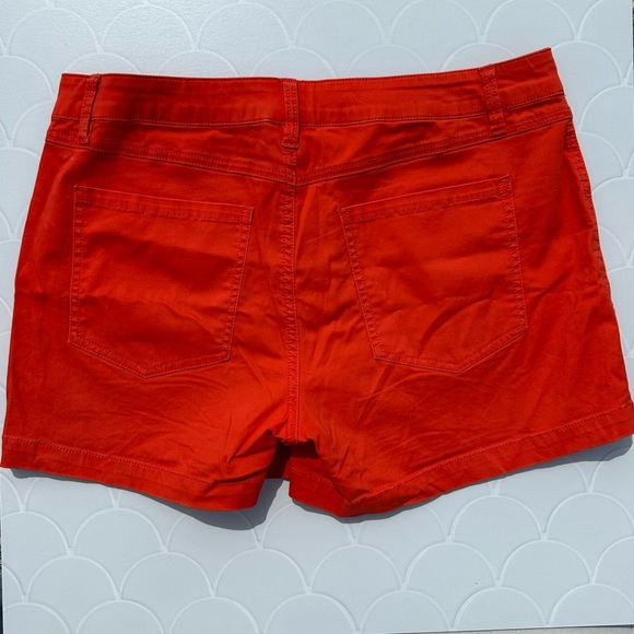 CAbi Bright Orange Women's Shorts - Picture 5 of 7